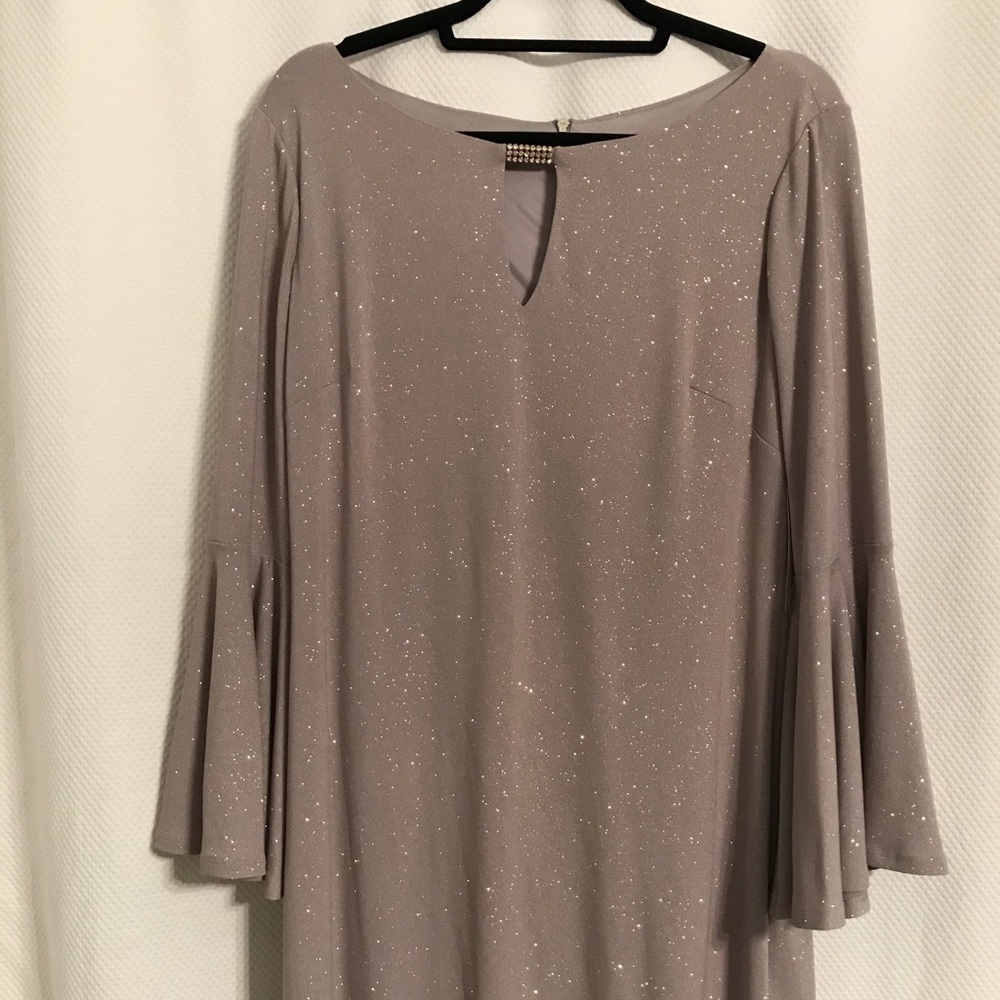 Silver Dress With Gold and Silver Sparkle!